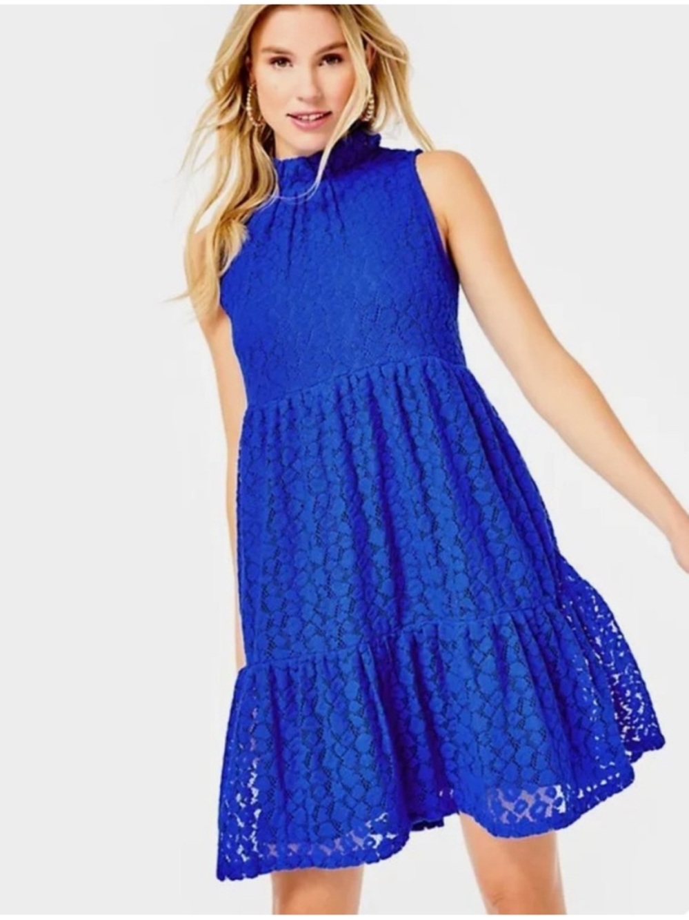 NWT Lilly Pulitzer Cornelia dress XS blue Grotto